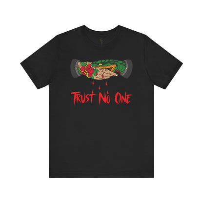 Trust No One Tattoo T-shirt: Embrace Your Inner Rebel