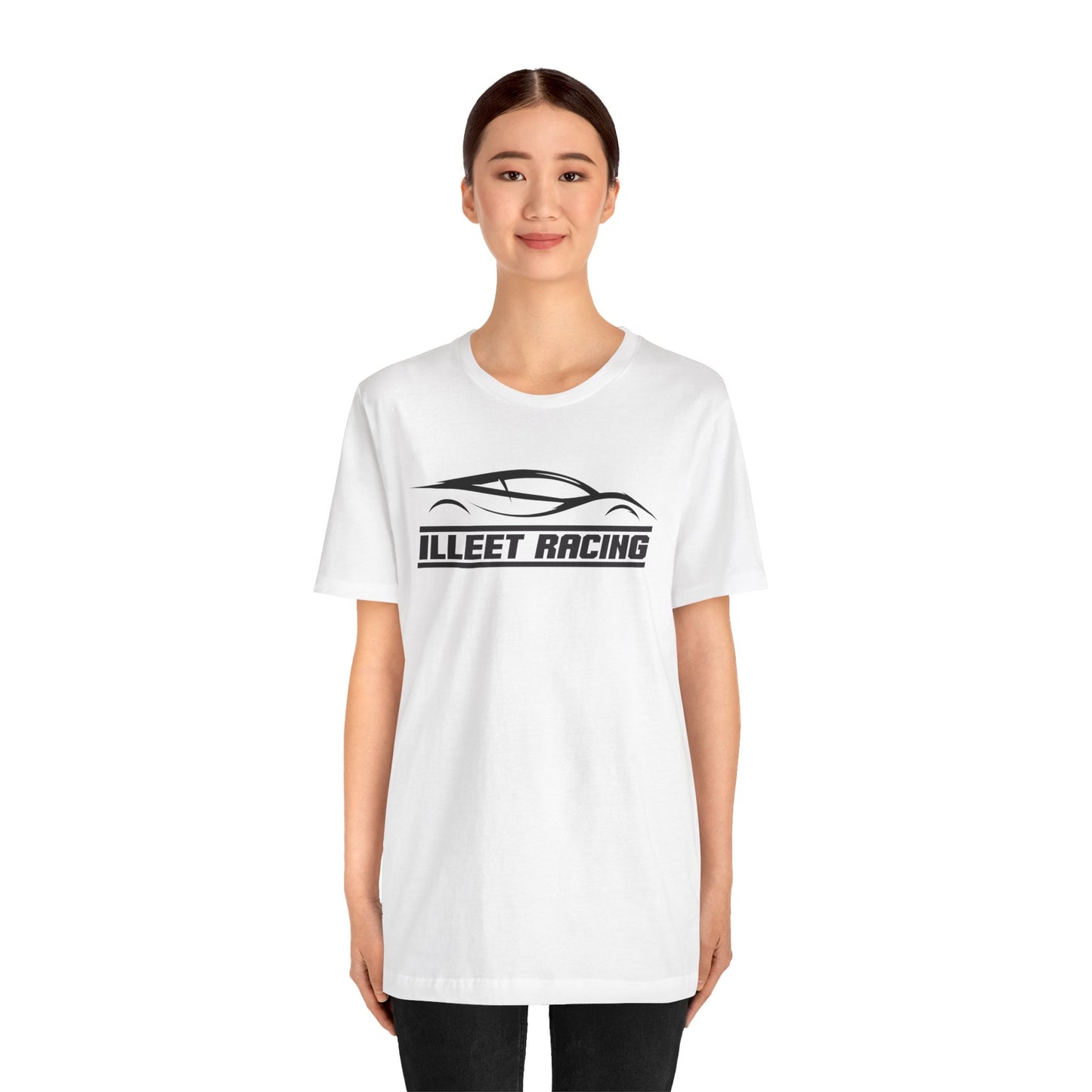 Elevate Your Speedster Style with the Illeet Racing Silhouette T-shirt!