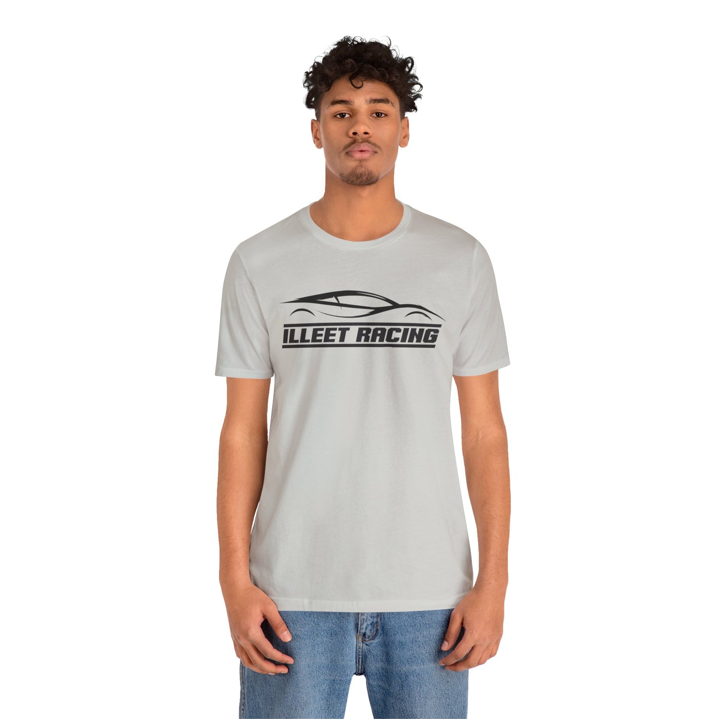 Elevate Your Speedster Style with the Illeet Racing Silhouette T-shirt!