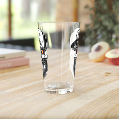 303 Skull Pint Glass, 16oz