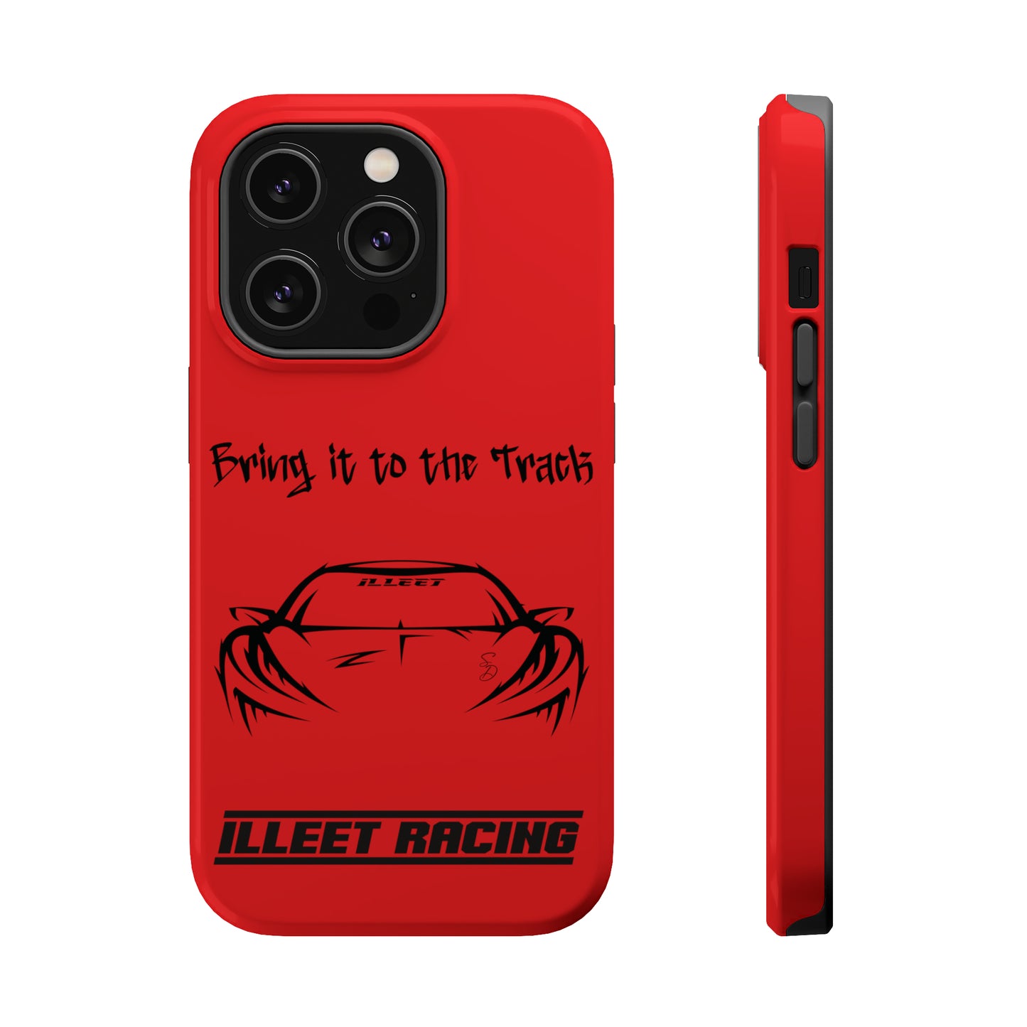 Bring it to the Track MagSafe Tough Cases (Red)