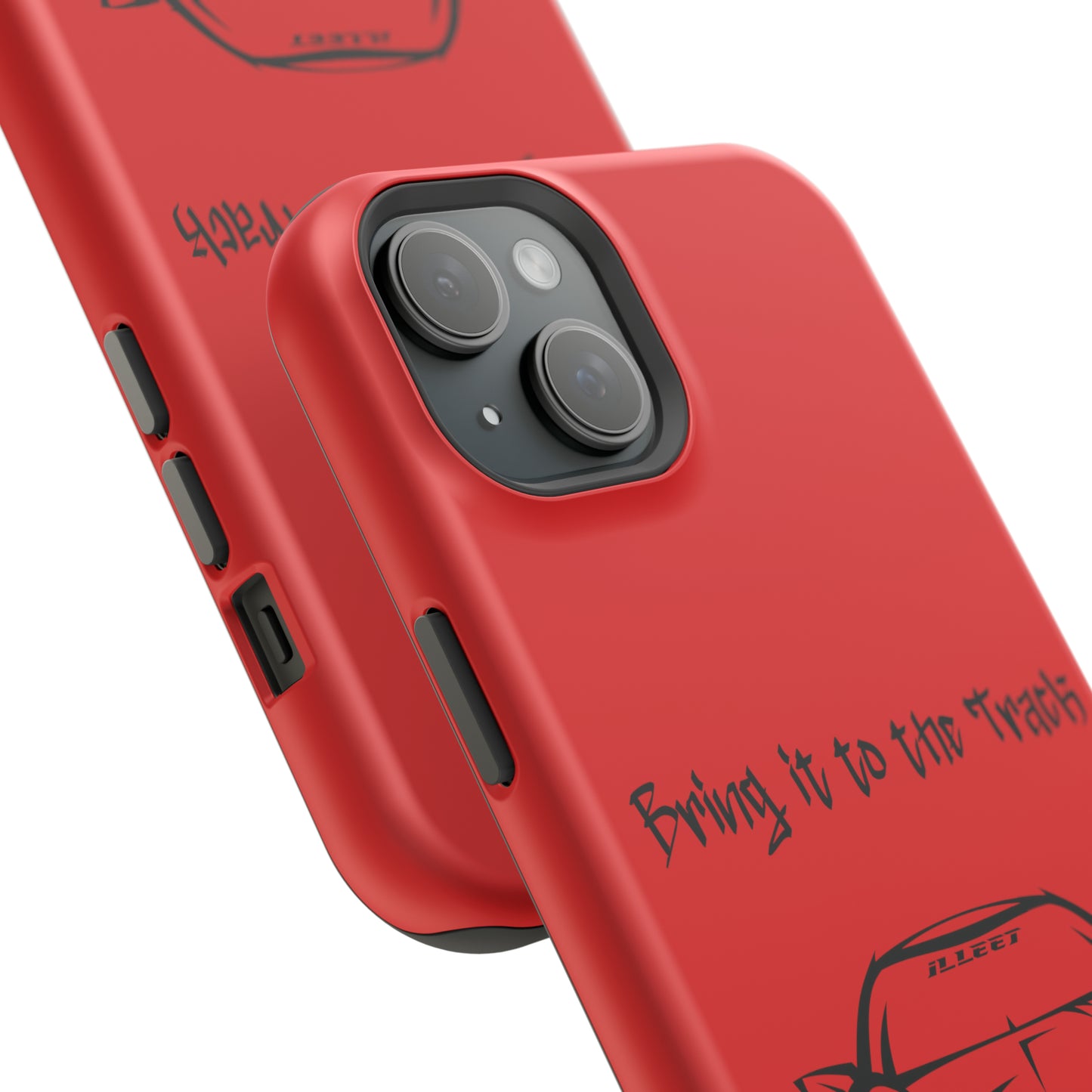 Bring it to the Track MagSafe Tough Cases (Red)