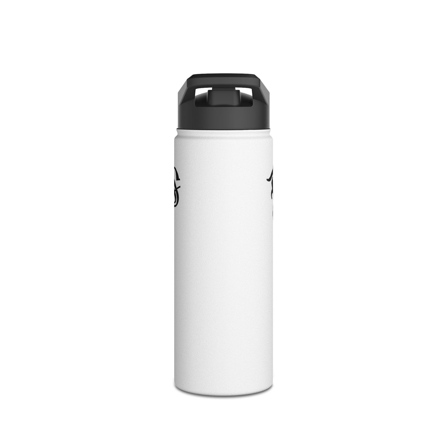 Dawgs Stainless Steel Water Bottle (White)