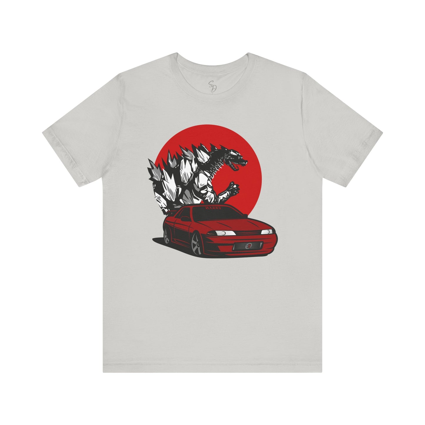 Awaken the Monster: Red Skyline R32 and Godzilla Shirt!