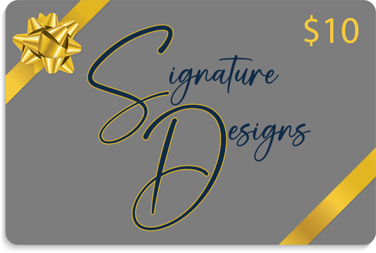 Signature Designs Gift Card